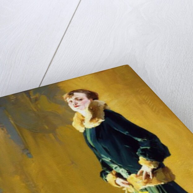 La Dama in Verde by Virgilio Constantini