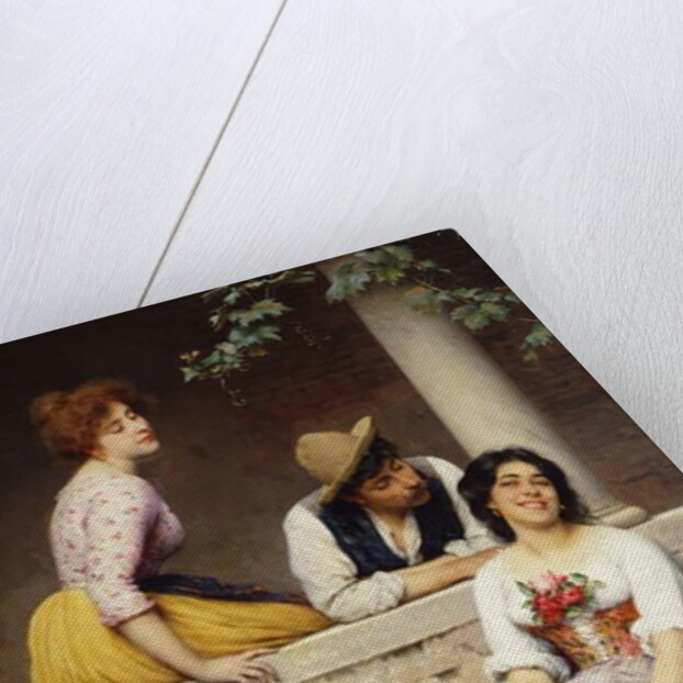 Small Talk by Eugen von Blaas