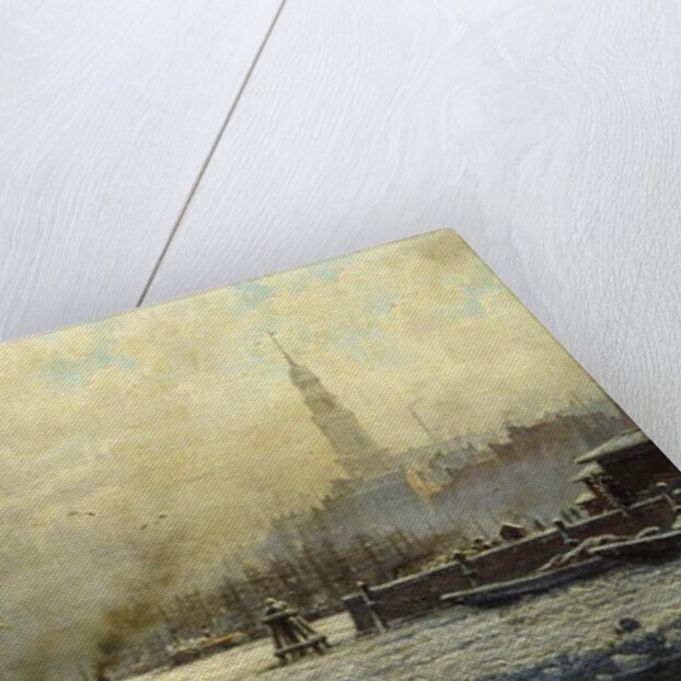 The Port of Hamburg, 1893 by Georg Schmitz