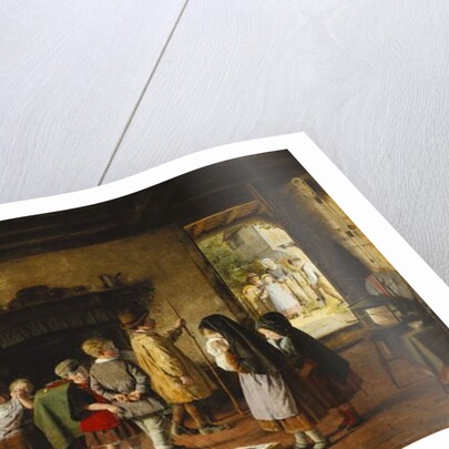 Early Sorrow, 1861 by Frederick Daniel Hardy