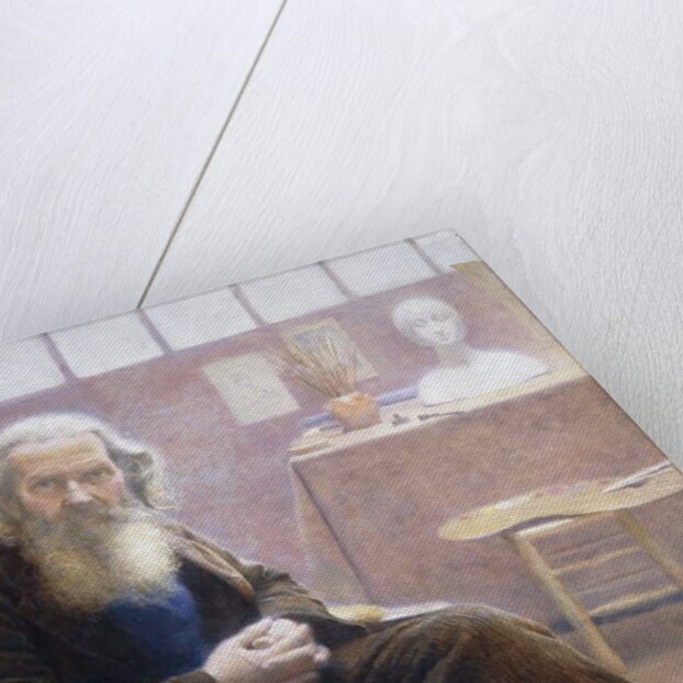 An Old Artist; Un Vieil Artiste, 1898 by Belmiro de Almeida