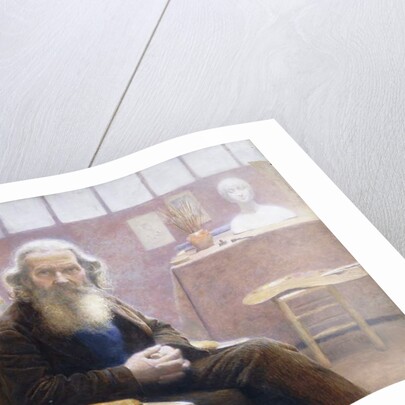 An Old Artist; Un Vieil Artiste, 1898 by Belmiro de Almeida