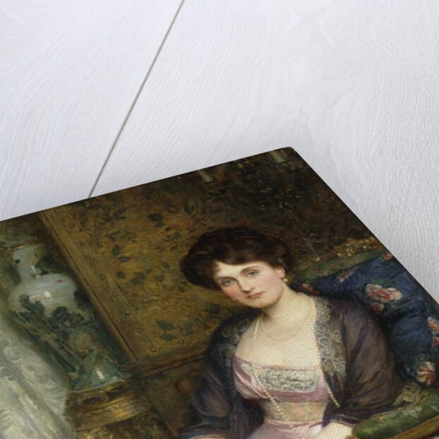 Portrait of a Lady Said to Be the Artist's Wife, 1911 by Frank Dicksee