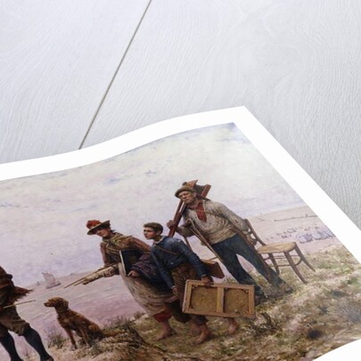 An Amateur Painter; Un Peintre Amateur by Jules Denneulin