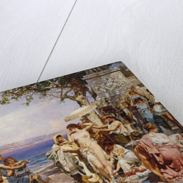 Phryne at the Festival of Poseidon, God of the Seas by Henryk Siemieradzki