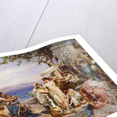 Phryne at the Festival of Poseidon, God of the Seas by Henryk Siemieradzki