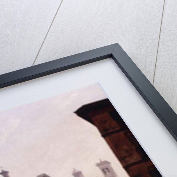 The Ca' Grande in the Via Festa del Perdona, with S, 1842 by Luigi Premazzi