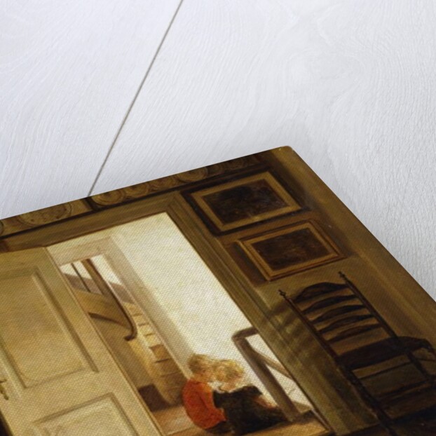 Children in an Interior by Carl Holsoe