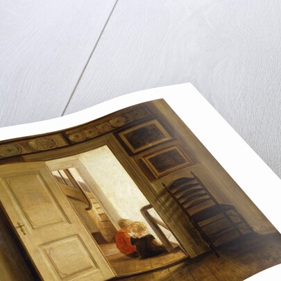 Children in an Interior by Carl Holsoe