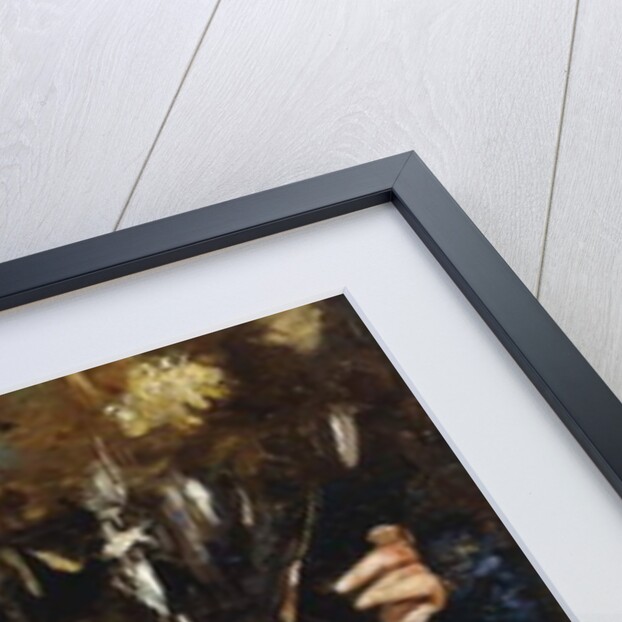 Woman with a Mandolin by Antonio Mancini