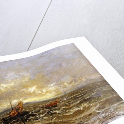 Sailing Boats off a Jetty, by Mose Bianchi