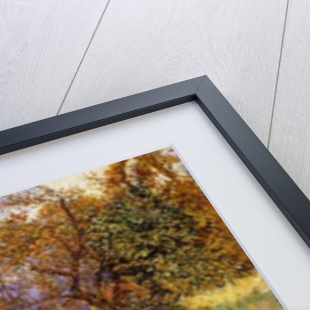 In the Meadow; Women and Children Driving Goats by Mose Bianchi