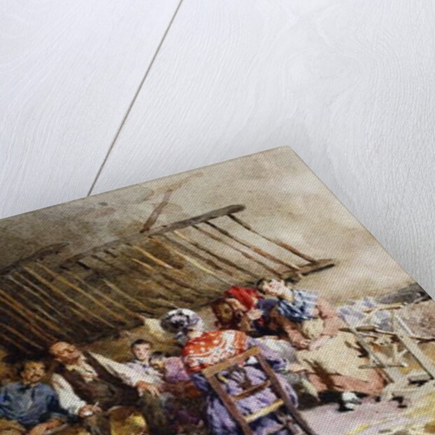 In a Barn by Luigi Rossi