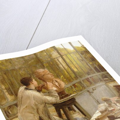 A Sculptor in his Studio by Edouard-Joseph Dantan