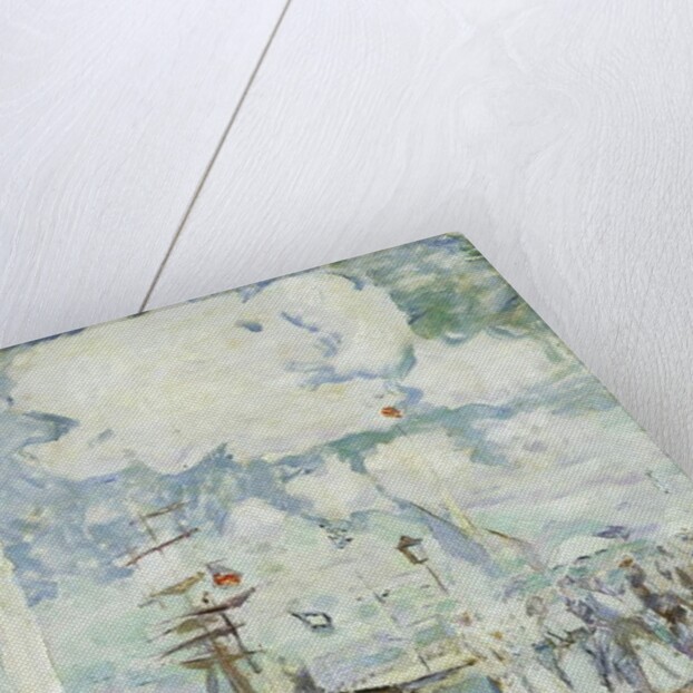 Harbour Entrance at Deauville; Entree du Bassin de Deauville by Paul Cesar Helleu