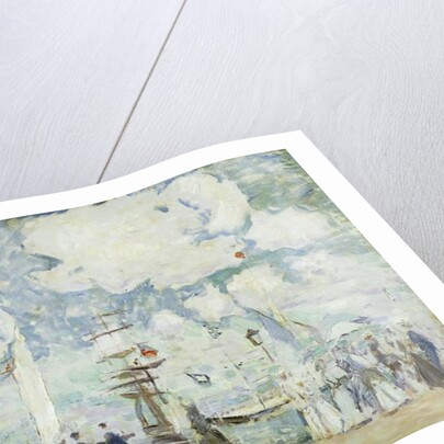 Harbour Entrance at Deauville; Entree du Bassin de Deauville by Paul Cesar Helleu