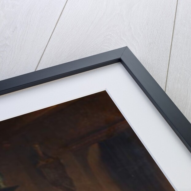 A Candlelit Interior with a Lady Seated at a Table, 1865 by Petrus van Schendel