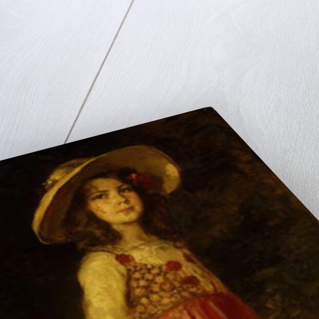 Portrait of the Artist's Daughter, Hilde, 1913 by Frederich August Kaulbach