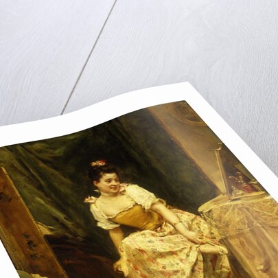 Young Woman at a Dressing Table, by Raimundo de Madrazo y Garreta