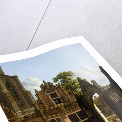 A Dutch Courtyard, 1822 by Jan Hendrik Verheyen