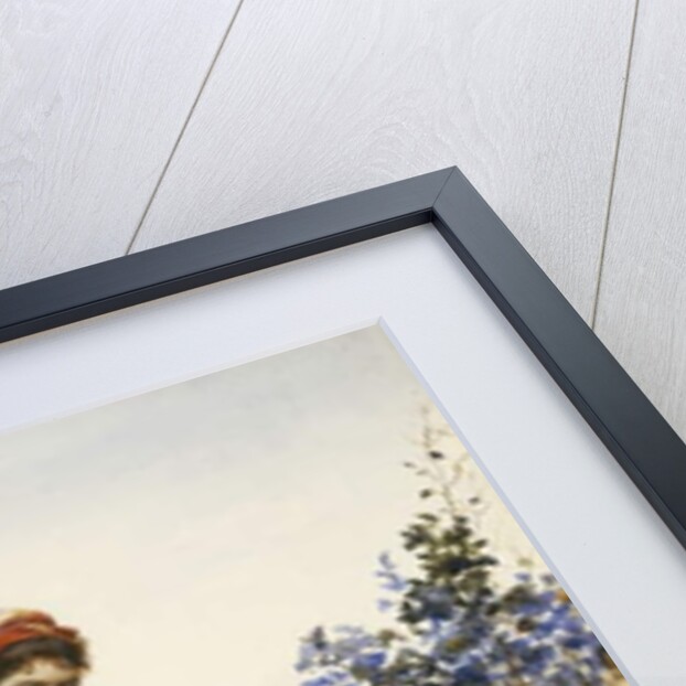 Peeling an Apple, 1884 by Daniel Ridgway Knight