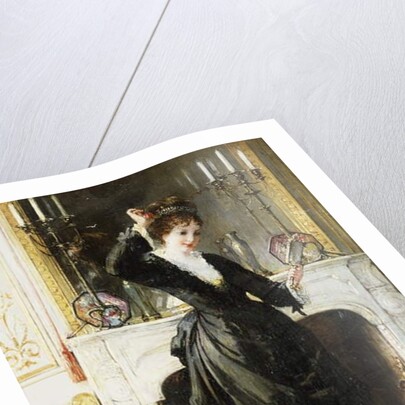 In the Boudoir by Alfred Emile Stevens