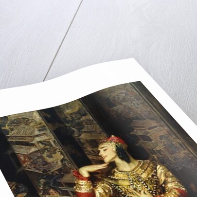 Vaslav Nijinsky in Danse Orientale, 1910 by Jacques-Emile Blanche