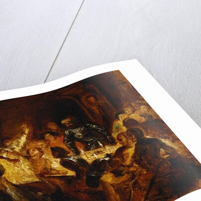 The Murder of the Bishop of Liege by Ferdinand Victor Eugene Delacroix