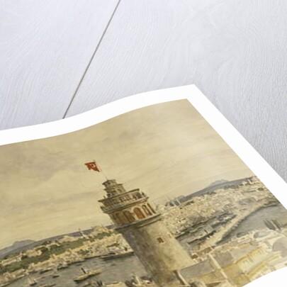 A View of Constantinople from Marmarameer, by Michael Zeno Diemer