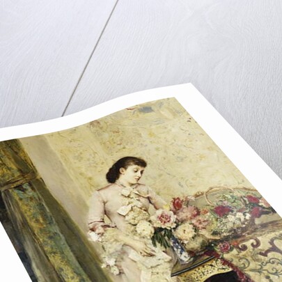 Flower Arranging by Alfred Emile Stevens