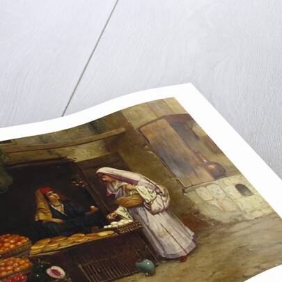 The Market Stall by Rudolphe Ernst