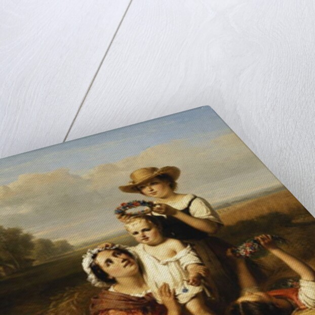 The Harvester's Family, 1855 by Francois Verheyden
