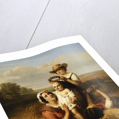 The Harvester's Family, 1855 by Francois Verheyden