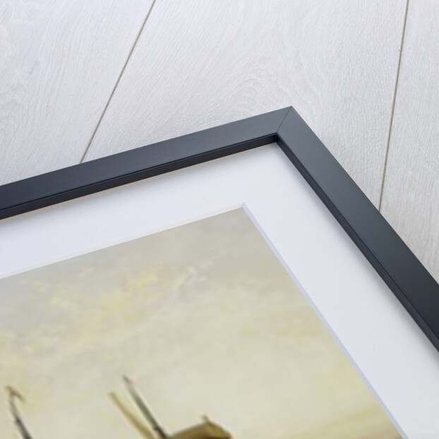 A Scene Near Monnikendam on the Zuyder Zee by William Clarkson Stanfield