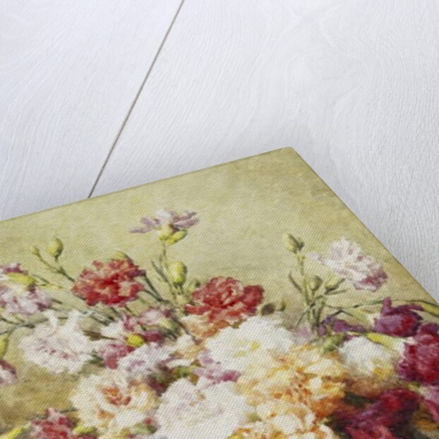 Carnations in the Albarello by Francois Rivoire