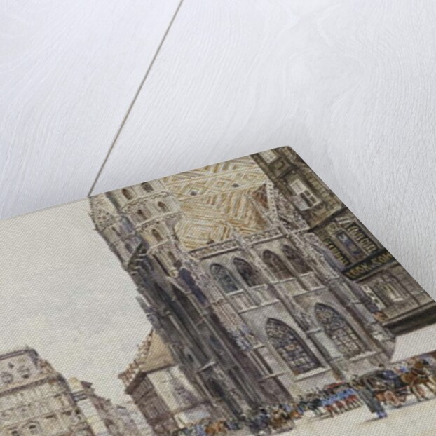 Stefansplatz, Vienna, by Rudolf Bernt
