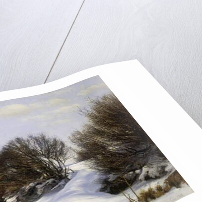 Winter Near the Sea, 1888 by Janus la Cour