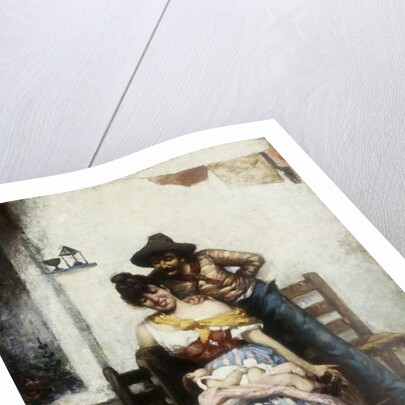 The Happy Family, 1860 by Egisto Lancerotto