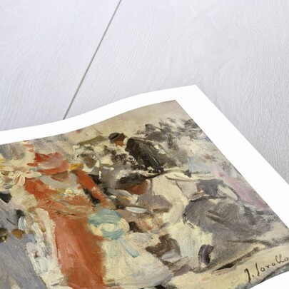 At the Fair; En la Feria by Joaquin Sorolla y Bastida