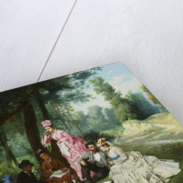 The Picnic, 1874 by Antonio Garcia Mencia