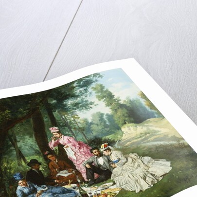 The Picnic, 1874 by Antonio Garcia Mencia