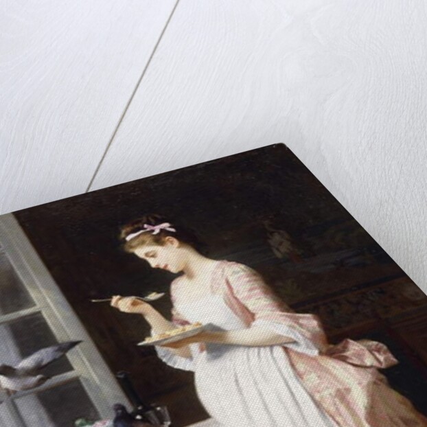 Feeding the Pigeons by Joseph Caraud