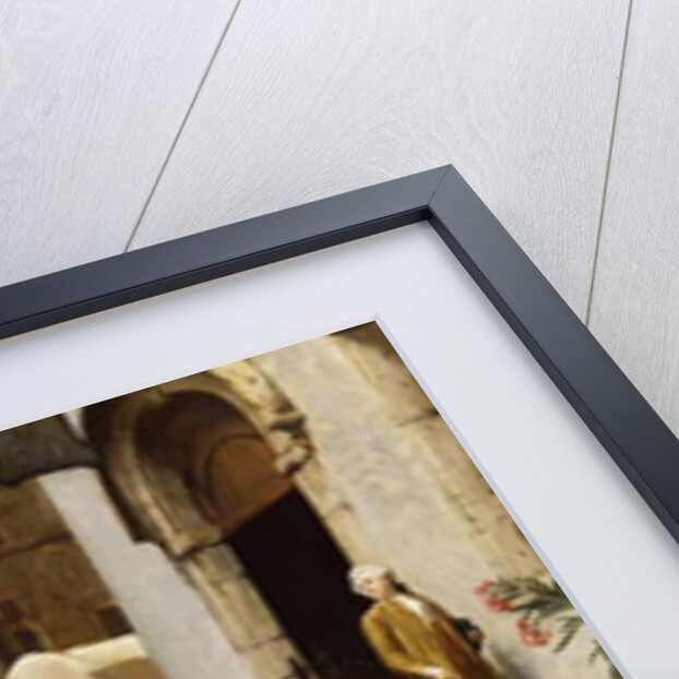 The Flower Market, 1870 by Auguste Serrure