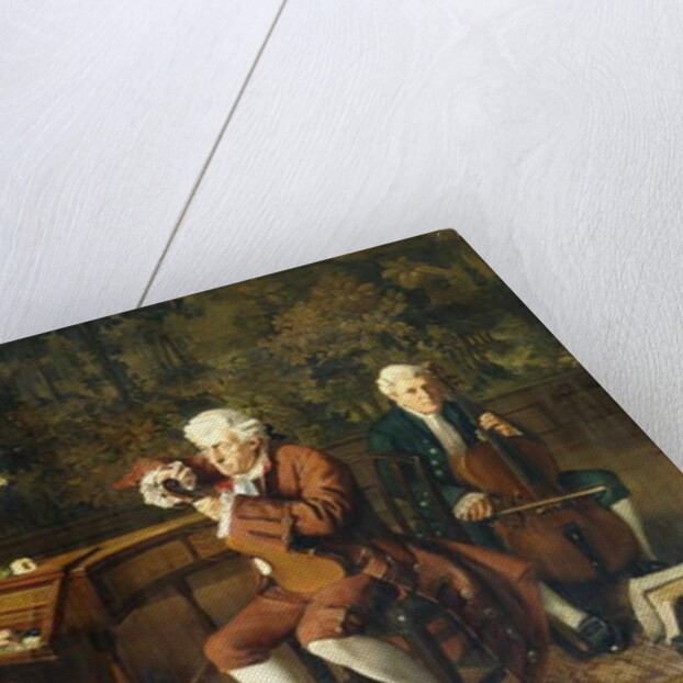 The Musicians, 1884 by H. W. Jennings Brown