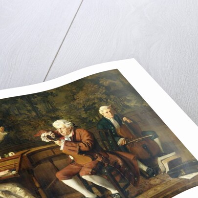 The Musicians, 1884 by H. W. Jennings Brown