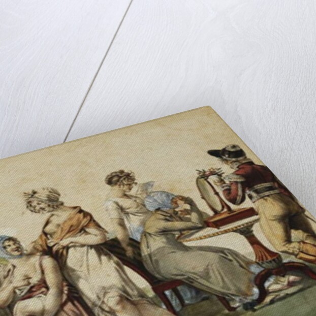 Lever des Ouvrieres en Linge, by Jean Francois Bosio