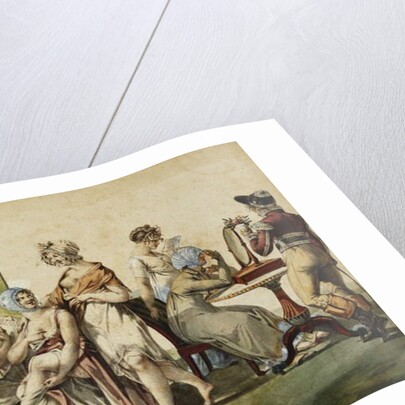 Lever des Ouvrieres en Linge, by Jean Francois Bosio