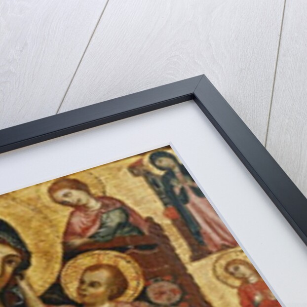 The Madonna and Christ Enthroned with Saints by Master of the Magdalen