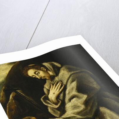 Saint Francis in Meditation by El Greco