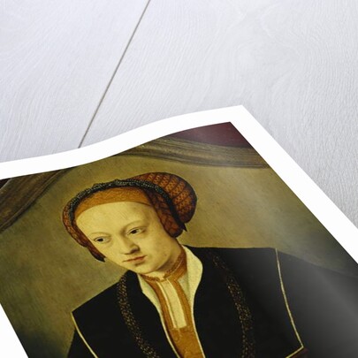 Portrait of a Lady Said to be Princess Sybille of Cleve by Bartholomaeus the Elder Bruyn
